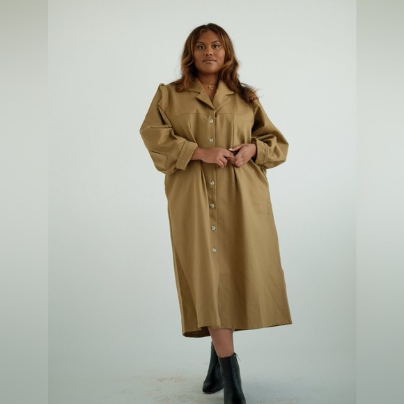 NWT -Selva Negra Camel Twill Coat size 3X - Picture 1 of 9